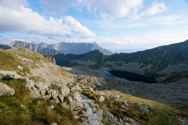 Beş göller, Polonya Vadisi yüksek Tatra Hiking trail