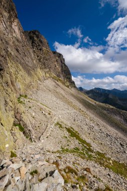 Polonya beş Vadisi göllerde yüksek Tatra Hiking Trail
