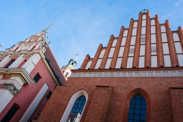 Cidade Velha Varsóvia Catedral São João Santuário Nossa Senhora Graça — Fotografia de Stock