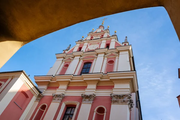 Cidade Velha Varsóvia Catedral São João Santuário Nossa Senhora Graça — Fotografia de Stock