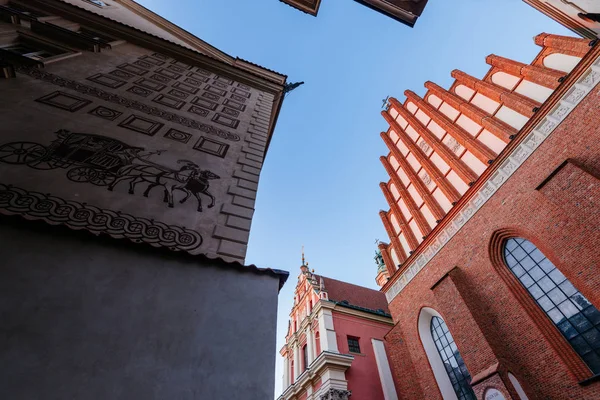 Βαρσοβία Πολωνία Σεπ 2018 Παλιά Πόλη Βαρσοβίας Archcathedral Του Αγίου — Φωτογραφία Αρχείου