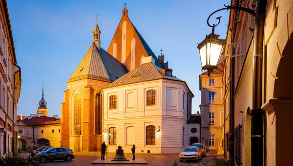 Warsaw Polen Okt 2018 Toeristen Wensen Bell John Kathedraal Krokodyl — Stockfoto