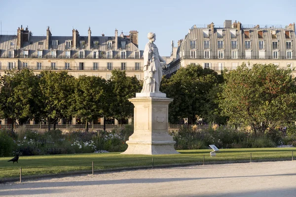 París Francia Septiembre 2019 Vista Jardín Las Tullerías París Francia — Foto de Stock