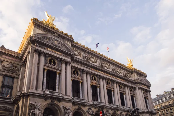 París Francia Septiembre 2019 Detalles Arquitectura Ópera Garnier París —  Fotos de Stock