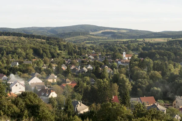 Bakonybel Ungarisch September 2019 Blick Auf Bakonybel Ein Kleines Malerisches — Stockfoto