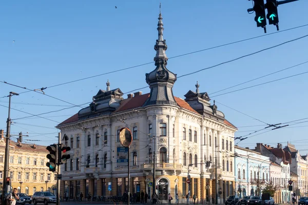 Cluj Napoca Romênia Outubro 2019 Palácio Babos Cluj Napoca Romênia — Fotografia de Stock