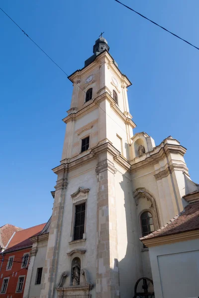 Templo Franciscano Cluj Napoca Rumania — Foto de Stock