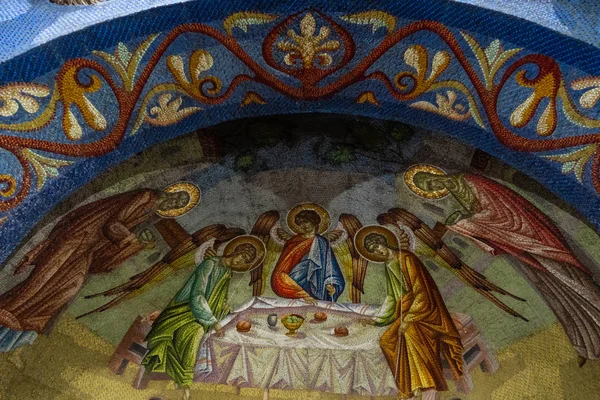 Binnenkant Van Dormition Van Theotokos Kathedraal Cluj Napoca Roemenië — Stockfoto