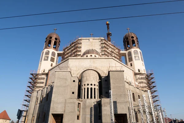 Cluj Napoca Rumania Oct 2019 Una Iglesia Tradicional Ortodoxa Que — Foto de Stock