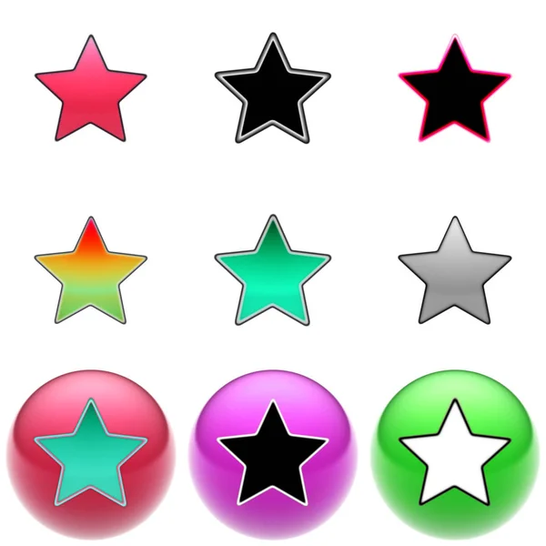 Star Symbol Ball — Stockfoto