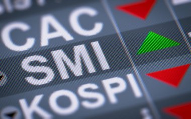 İsviçre piyasaları Endeksleri (SMI) İsviçre'nin mavi-chip borsa endeksi, 20 en büyük ve en sıvı İsviçre performans endeksi (ZPE) büyük - ve orta - cap stokları var. Yukarı.