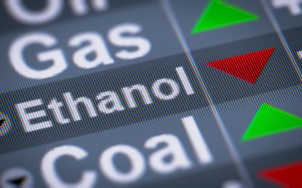 Ethanol Screen — Stock Photo, Image