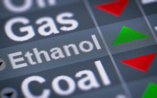 Ethanol Screen — Stock Photo, Image