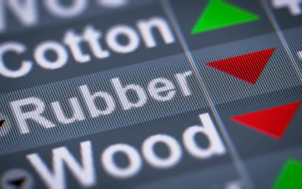 Rubber Het Scherm — Stockfoto