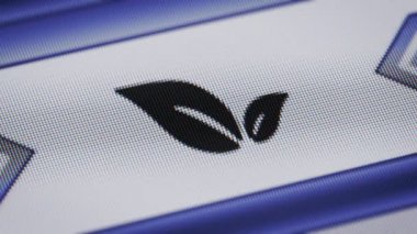 Eko kutsal kişilerin resmi üstünde belgili tanımlık perde. Döngü.