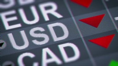 Bize dolar üstünde belgili tanımlık perde. Döngü.