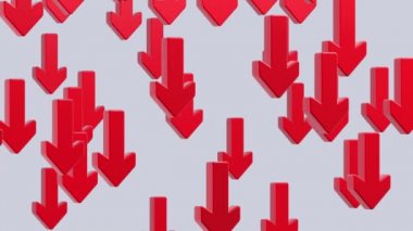 Uçan oklar. Döngü. Alfa kanalı bulunur.