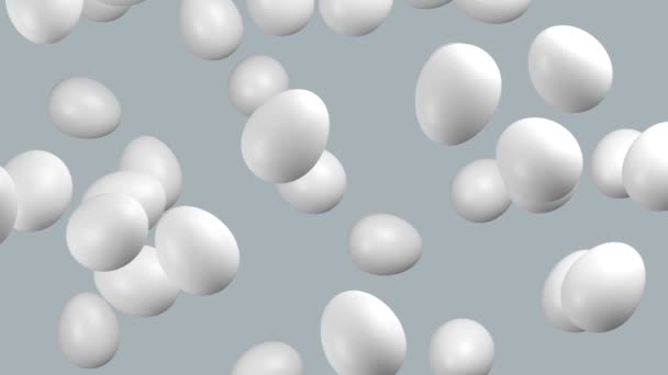 Des œufs volants. Boucle. Canal alpha inclus .