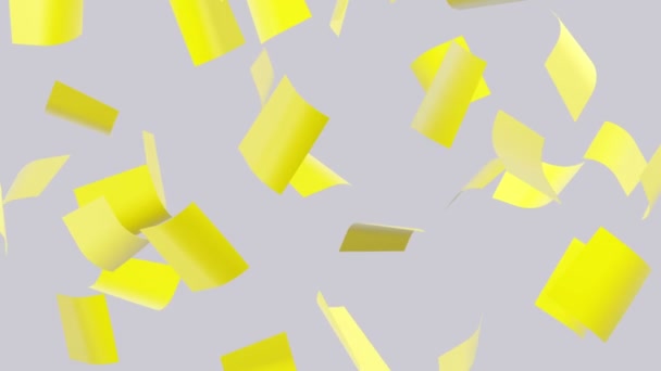 Papiers à lettres volantes. Boucle. Canal alpha inclus .