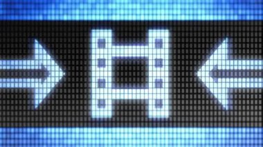 Sinema kutsal kişilerin resmi üstünde belgili tanımlık perde. Döngü.