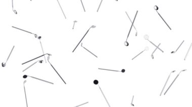 Uçan Stomatoloji araçları. Döngü. Alfa kanalı bulunur.