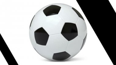 bir gol 3D modeli. Döngü.