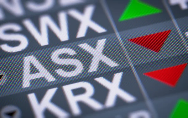 Australian Securities Exchange Ltd Una Compañía Pública Australiana Que Opera — Foto de Stock