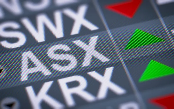Australian Securities Exchange Ltd Australian Public Company Operates Australia Primary — Stock Photo, Image