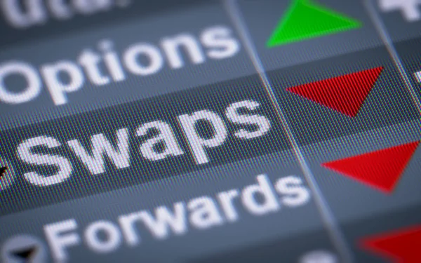 Index Swaps Screen — Stock Photo, Image