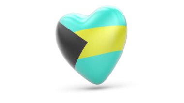 Bahamalar. Döngü. Alfa kanalı.