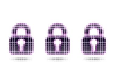 Kilit simgesi atlama. Döngü.