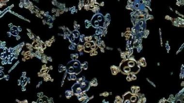 Roger uçan simgeler. Döngü.