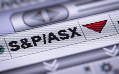 Piyasa ağırlıklı ve float-düzeltilir borsa endeksi Avustralya stokları. 3D çizim.