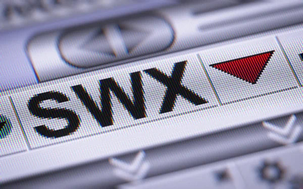 Six Swiss Exchange Πρώην Swx Swiss Exchange Βασισμένη Στη Ζυρίχη — Φωτογραφία Αρχείου