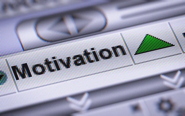 Index Motivation Screen — Stock Photo, Image