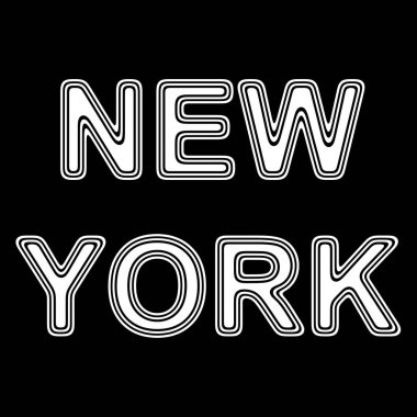 Siyah arka plan üzerinde kelime