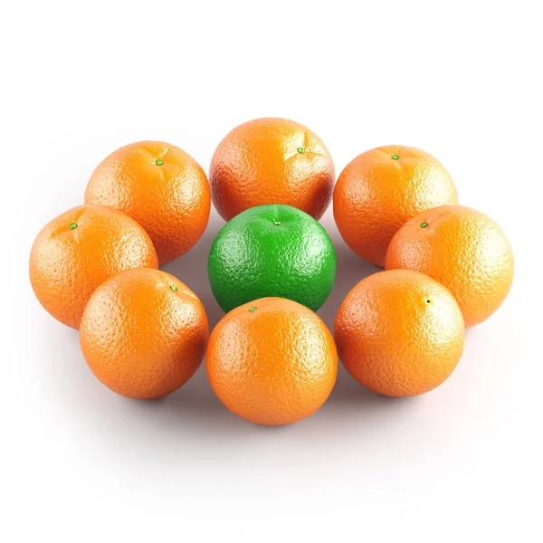 Orange Illustration — Stock Photo, Image