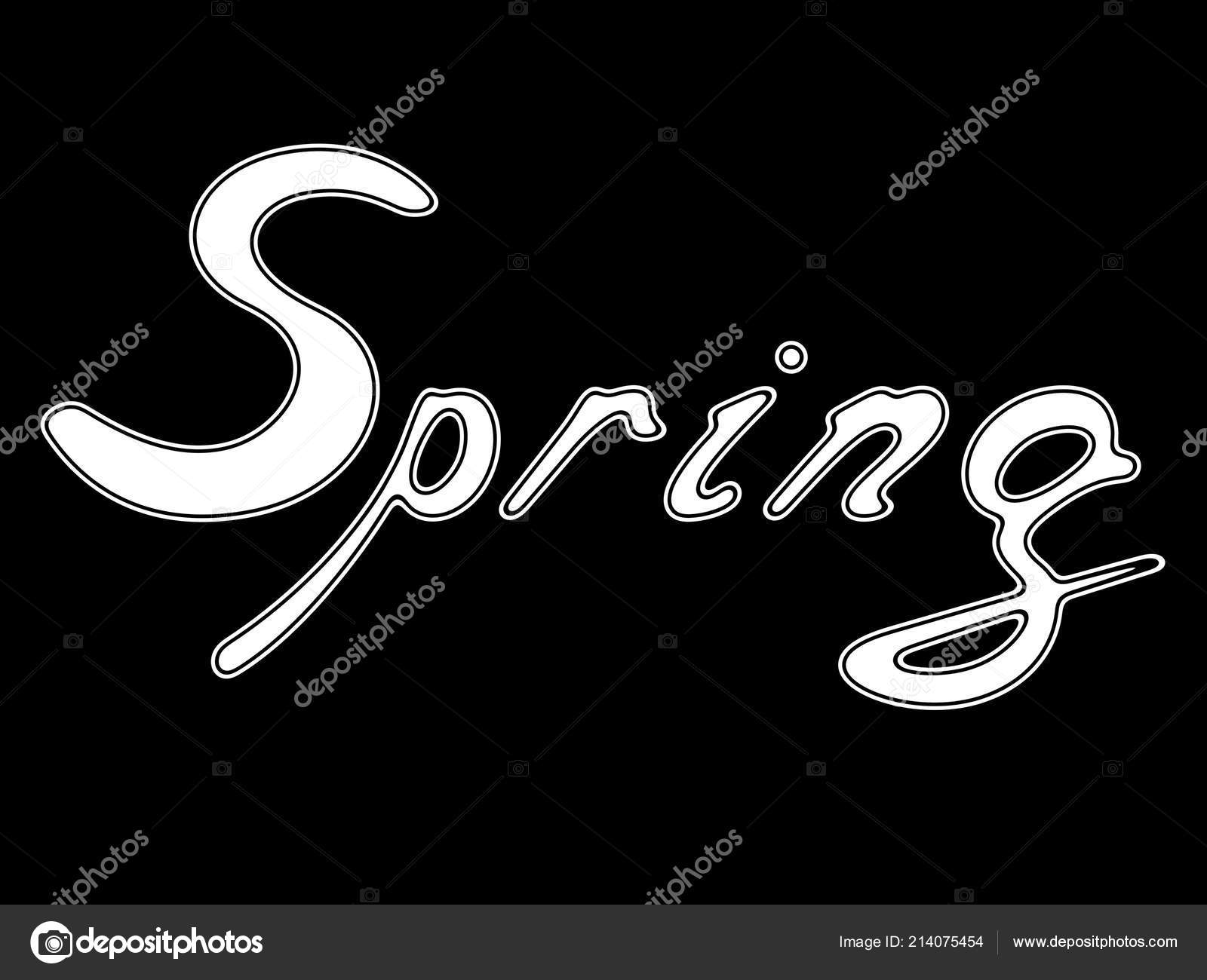 White Word Black Background Stock Photo by ©PirenX 214075454