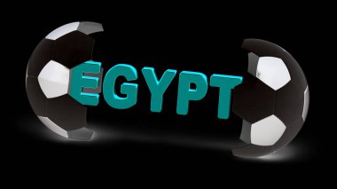 Futbol topu siyah yüzeyi.