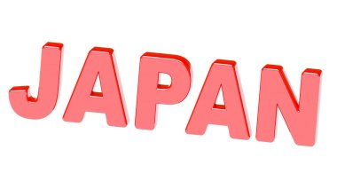 Beyaz yüzey üzerinde 3D kelime.