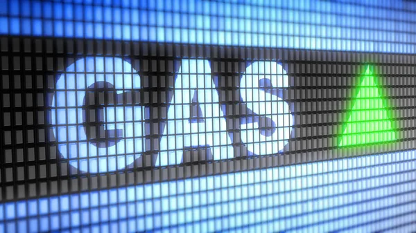 Gas Pantalla — Foto de Stock