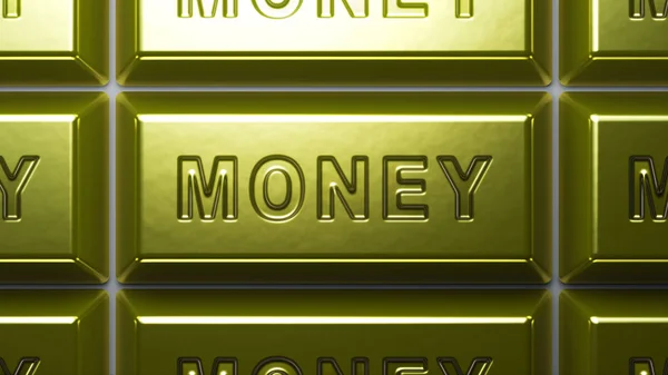 Money Gold Bullion — стоковое фото