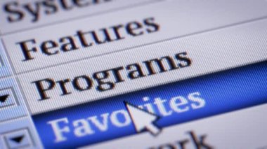 Programlar. Kendi tasarımını program menüsü.