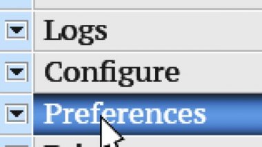 Yapılandırın. Kendi tasarımını program menüsü.