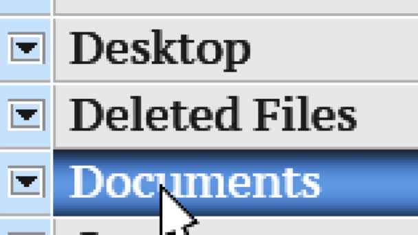 删除的文件 我自己的程序菜单设计 — 图库视频影像