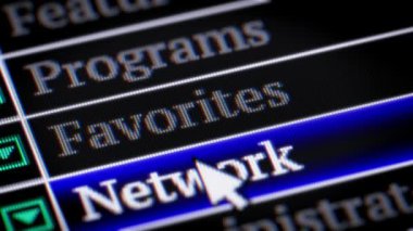 Sık Kullanılanlar. Kendi tasarımını program menüsü.