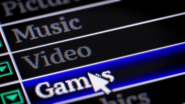 Video Min Egen Design Programmenyn — Stockvideo