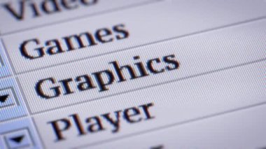 Grafik. Döngü. Kendi tasarımını program menüsü.