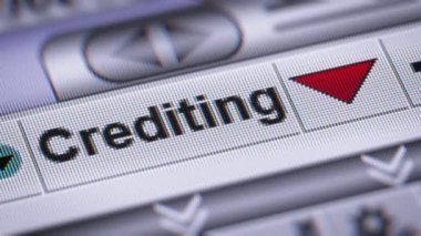 Kredilendirme endeksi. Aşağı. Döngü.