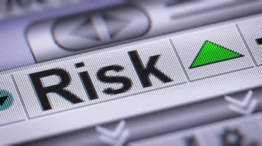 Dizin Risk üstünde belgili tanımlık perde. Yukarı. Döngü.